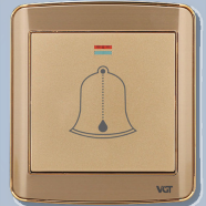 VGTEC Door Bell Switch (Golden Series) image