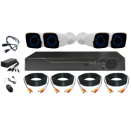 VISION CCTV 4CH DVR Camera Kit 4 Camera with HDD - 874714 image