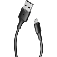 VOLTME PowerLink EDC 3A 60W USB-A to Lightning Fast Charging Cable- Black image