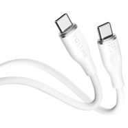VOLTME PowerLink Moss 3A 60W USB-C to USB-C Fast Charging Cable - White image