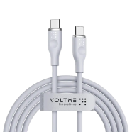 VOLTME PowerLink Pixel CTC 100W Ultra- Durable USB-C to USB-C Fast Charging Cable image