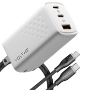 VOLTME REVO 67 Lite(Triple-Port PD 67W Wall Charger Bundle Set With GaN Tech) White image
