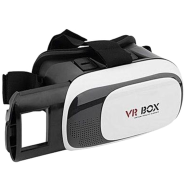 VR BOX 2 Virtual Reality 3D Glasses for Smartphones - White and Black image