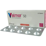 Valmor 50 mg Tablet 10's Pack image