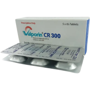 Valporin Cr 300 mg Tablet 6'S Strip image