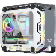 Value-Top X-Era Mloong Series Open-Frame M-ATX Gaming Case (Shining Grey) image