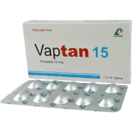Vaptan 15 mg Tablet 10's Strip image