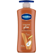 Vaseline Cocoa Glow Serum In Lotion 100 Percent Pure Cocoa And Shea Butter-400 Ml image