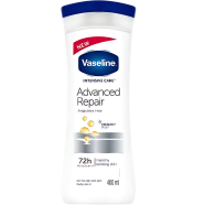 Vaseline Intensive Care Advanced Repair Fragrance Free Body Lotion 400ml image