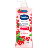 Vaseline Super Food Fresh Look Cranberry Body Lotion 320ml image
