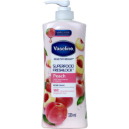 Vaseline Super Food Fresh Look Peach Body Lotion 320ml image
