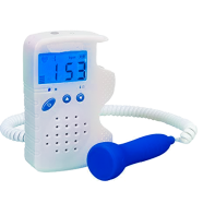 Vcomin Fetal Doppler Fetal Ultrasound Baby Heartbeat FD-200G image