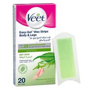 Veet Dry Skin Full Body Waxing Kit for 20 pcs image