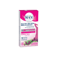 Veet Easy Gel Wax Strips for Normal Skin 16strips image