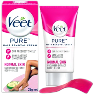 Veet Pure Cucumber Extract Hair Removal Cream 25gm image