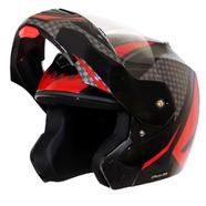 Vega Crux Dx Checks Black Red Helmet image