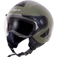 Vega Jeet Army Green Half Face Bike Helmet image