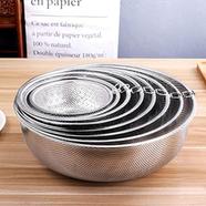 Vegetable Strainer Sifter Colander Set - Kitchen Supply Colander Set of 6 Stainless Steel Mesh Strainers and Colanders Net Baskets with Handles 