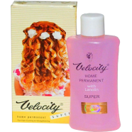 Velocity Home Permanent - For Hair Curling And Straightening 100 ml (Baby Pink) image