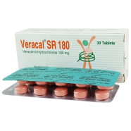 Veracal SR 180 mg Tablet 10's Strip image