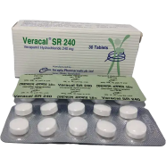 Veracal SR 240 mg Tablet 10's Strip image