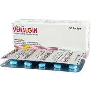 Veralgin 50mg Tablet 10's Strip image