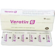 Veratin 6 mg Tablet 10's Strip image