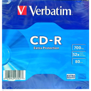 Verbatim CD-R 700MB 80Min (Blank CD) 1Pcs image