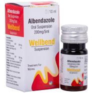 Vermikil 200 mg/5 ml Oral Suspension 10 ml bottle icon