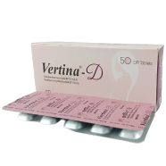 Vertina-D 10 mg Tablet 10's Strip image