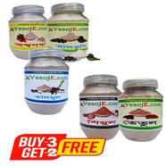VesojE Agro Ashwagandha Powder (150 gm), Alkushi Powder (150 gm) and Talmul Powder (150 gm) with Shimul Powder (150 gm) and Tetul Powder (150 gm) image
