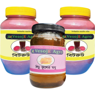 VesojE Agro Bitroot Powder-150gm and Bitroot Powder-150 gm With Lychee flower Honey-250g(Buy 2 Get 1 FREE) image