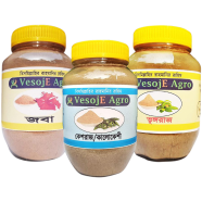 VesojE Agro Joba Powder-100gm and Vingoraj Powder-100gm With Kesraj Powder -100gm (Buy 2 Get 1 FREE) image