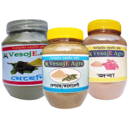 VesojE Agro Mehedi Powder-150gm and Joba Powder-100gm With Kesraj Powder-100g(Buy 2 Get 1 FREE) image