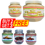 VesojE Agro Ponchovut Powder - 750gm And Ponchovut Powder - 150gm With Sarabat Pack- 150gm, Trifola Powder- 150gm And Moringa Powder - 150gm (Buy 2 Get 3) Free image