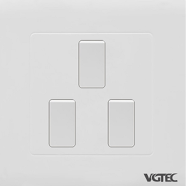 VGTEC 3 Gang 1 Way Switch (Cute Series) image