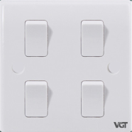 VGTEC 4 Gang 2 Way Switch (Classic Series) image