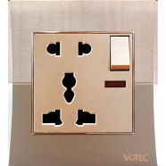 VGTEC 5 Pin MF Socket With Switch (Platinum Series) image