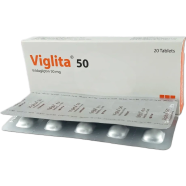 Viglita 50 mg Tablet 10's Strip image