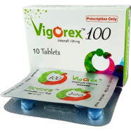 Vigorex 100 mg Tablet 5's strip image