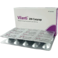 Vilanti 25 mcg 200 mcg Cozycap 10's Strip icon