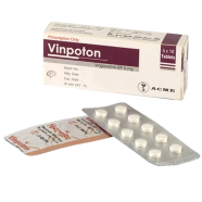 Vinpoton 5 mg Tablet 10's strip image