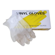 Vinyl Hand Gloves 100 Pcs 1 Box icon