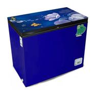 Vision Glass Door Chest Freezer RE-250L Blue Flower image