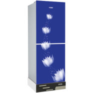 Vision Glass Door Refrigerator RE-185L Blue New Bottom Mount image