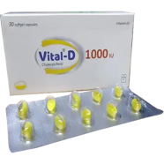 Vital-D 1000 IU - 10's Strip Capsule image