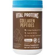 Vital Proteins Grass Fed Collagen Peptides Powder Hydrolyzed Collagen Chocolate 13.5 oz (383 gm) image