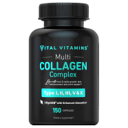 Vital Vitamins Multi Collagen For Women And Men - 150 Capsules -523289749 image