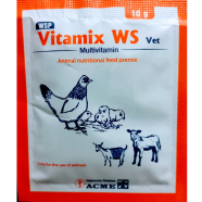 Vitamix Ws Vet 10gm Pack For Any Bird, Pigeon Multivitamin Vitamin and Mineral image