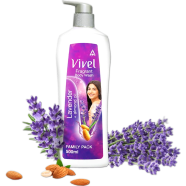 Vivel Body Wash Lavender and Almond Oil Shower Creme Pump For Women and Men 500 ml INDIAN image
